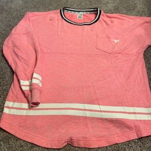 Pink long sleeve top